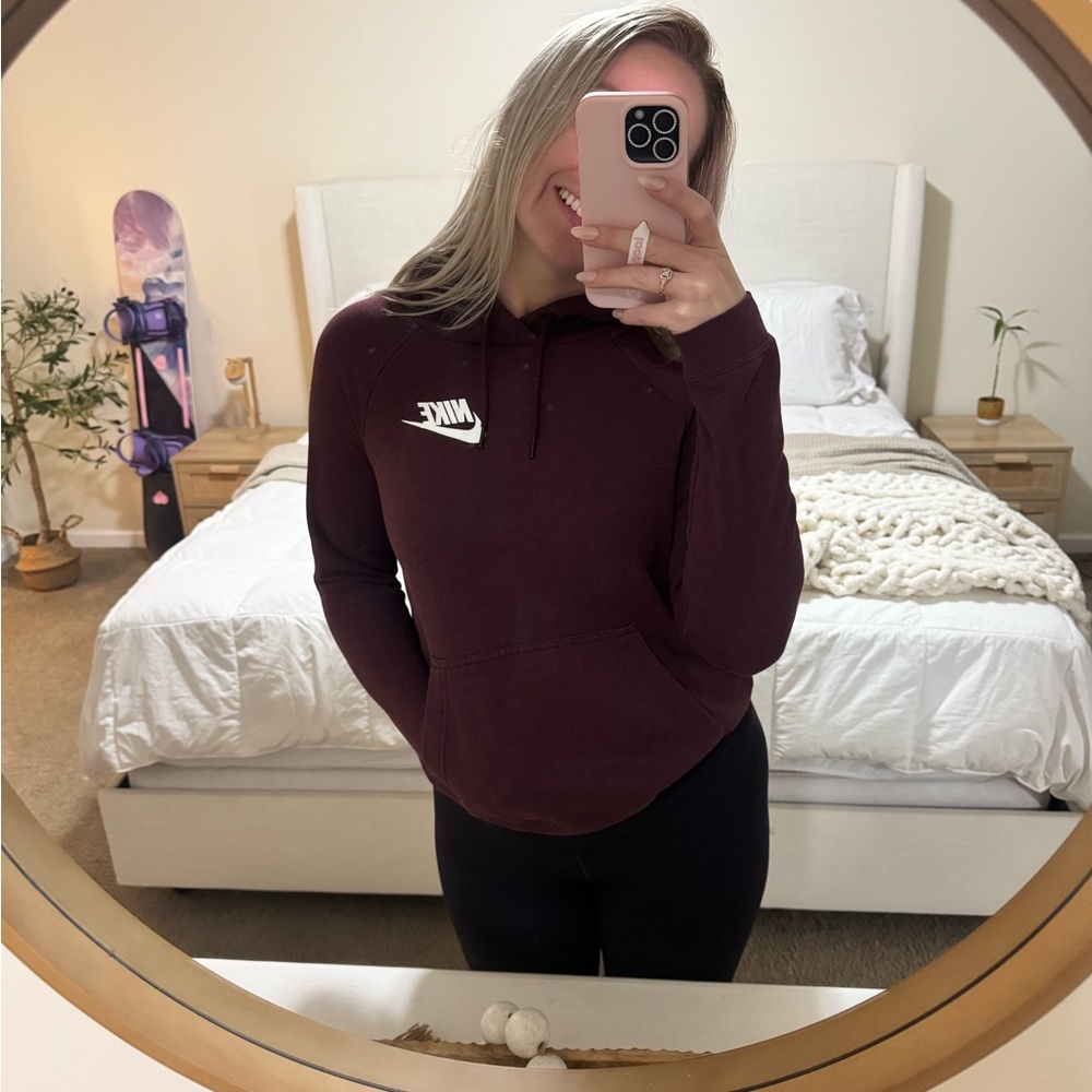 Nike Women's Burgundy Hoodie